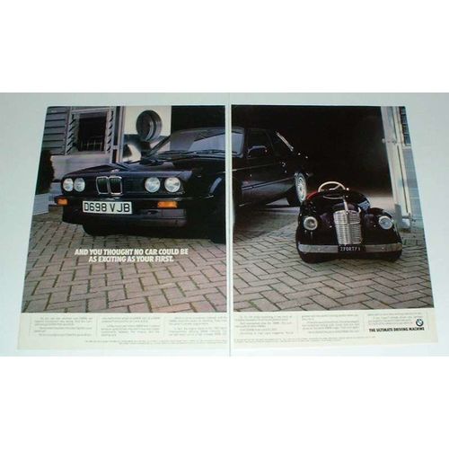 1987 BMW 316 Car Ad - As Exciting As Your First!