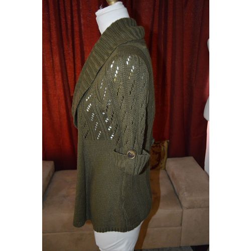 Vintage Cardigan by Decree S - Olive