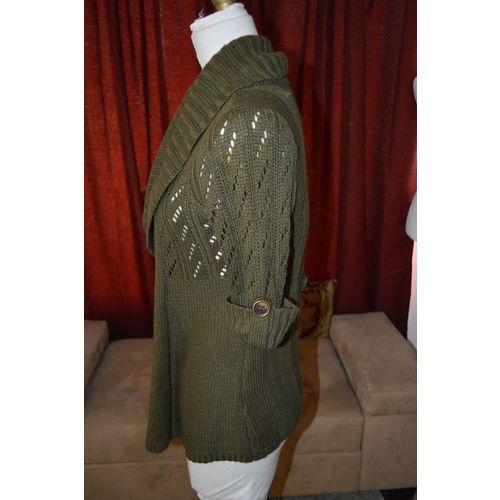 Vintage Cardigan by Decree S - Olive