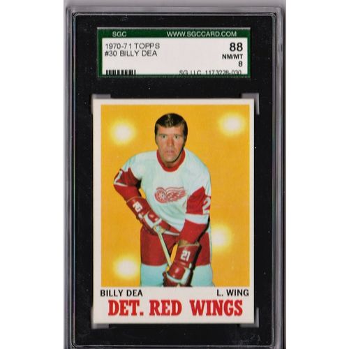 1970 - 1971 Topps Billy Dea #30 SGC 88 P1274
