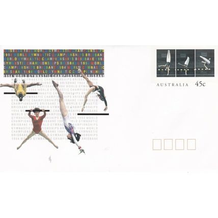 Australia 1994 World Gymnastic Championship Unused Envelope VGC
