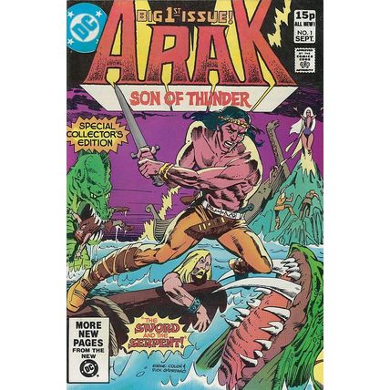 Arak Son of Thunder (Vol 1) # 001 VFN+ Price VARIANT ORIG US COMICS