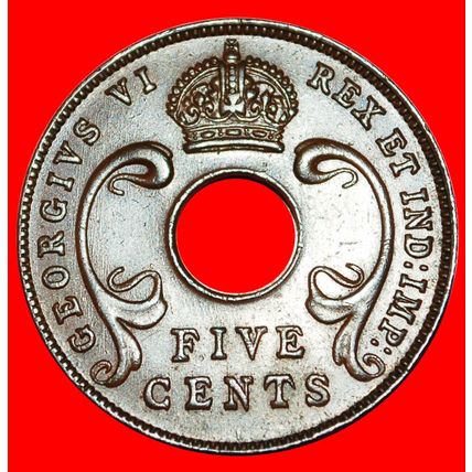 INDIA WARTIME (1939-1945): EAST AFRICA ★ 5 CENTS 1941I! LOW START ★ NO RESERVE!