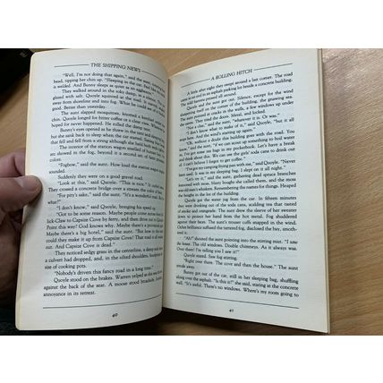 1994 E ANNIE PROULX "THE SHIPPING NEWS" FICTION PAPERBACK BOOK (P3)
