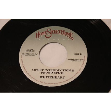 Whiteheart Promo with Promo Spots 45-JERUSALEM/ARTIST INTRODUCTION & PROMO SPOTS