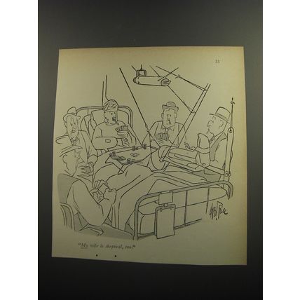1952 Cartoon by George Price - My wife is skeptical, too