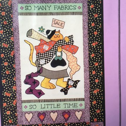 Pattern SO MANY FABRICS, SO LITTLE TIME for quilting & applique