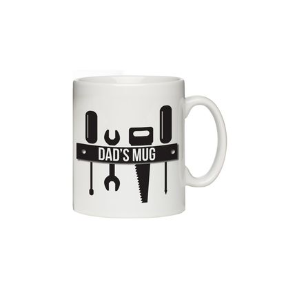 Dad Son Father Birthday Tool Bench Mug DIY boyfriend friends mug personalised