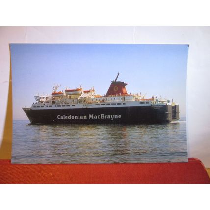 'CALEDONIAN ISLES' FERRY unused postcard Scotland Ferry Ardrossan - Brodick =