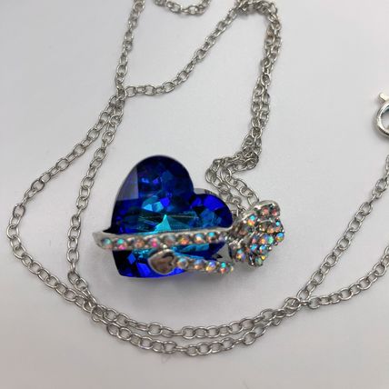 Necklace Crystal Rose Flower #631