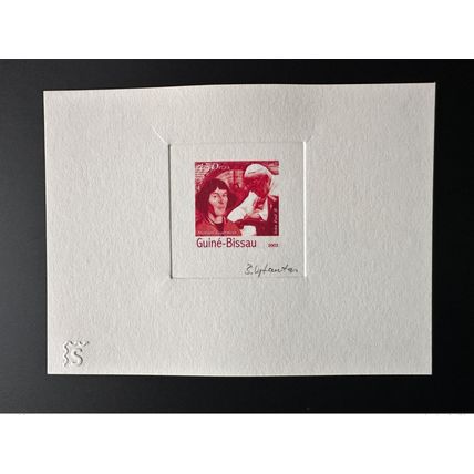 Guinée Bissau 2003 Mi. 2431 Epreuve d'Artiste Copernicus Jean Paul II Pape RED