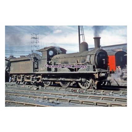 pu2743 - London - Engine No.65449 at Stratford Shed - print 6x4