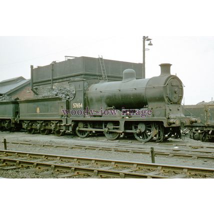 pu3294 - Engine No.57654, at Dairy Road Shed in Edinburgh - print 6x4