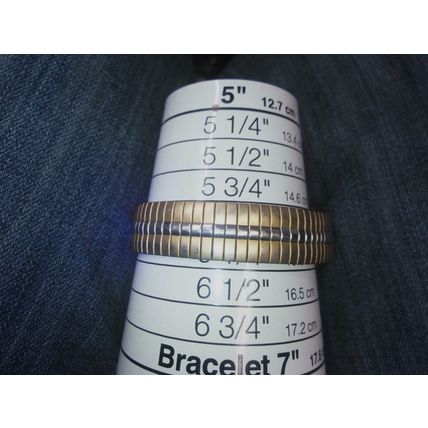 RELIANCE CROTON LADIES STAINLESS/GOLDTONE WRIST WATCH - QUARTZ