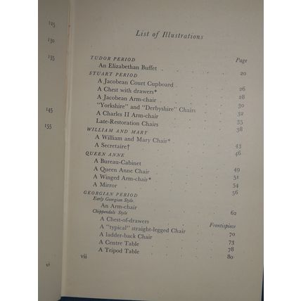 Old English Furniture: A Simple Guide (Hampden Gordon, H/B, 1948, GC, 1st Ed)