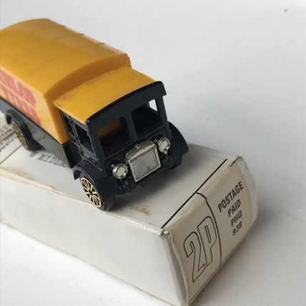RARE Promotional Corgi 1930s AEC Van Dunlop Tyres Livery Die Cast BOXED