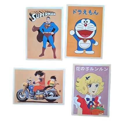 Tarjetas Postales Dibujos Animados Personajes Cartoons Post Card