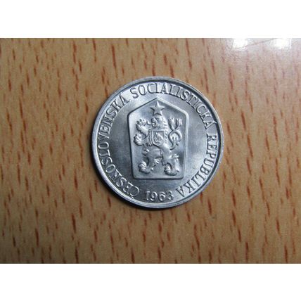 Czechoslovakia Ceska 1963 5 Haleru Coin