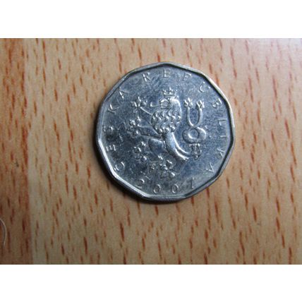 Czechoslovakia Ceska 2007 2 Koruna Coin