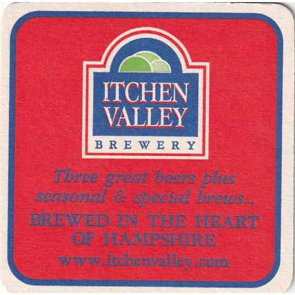 BEER MAT - ITCHEN VALLEY BREWERY - VARIOUS BEERS - (Cat No 002) - (1999)