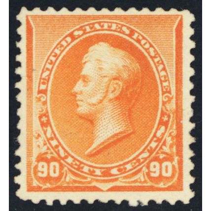 229, Mint VF LH 90¢ - Fresh! - Nice Centering - Stuart Katz