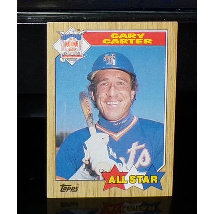 TOPPS 1987 GARY CARTER NATIONAL LEAGUE ALL-STAR BASEBALL CARD #602