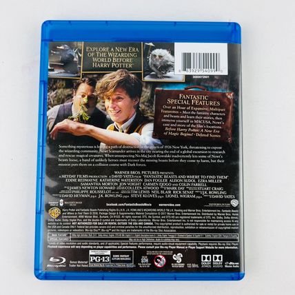 Fantastic Beasts and Where to Find Them Blu-Ray / DVD Combo Set