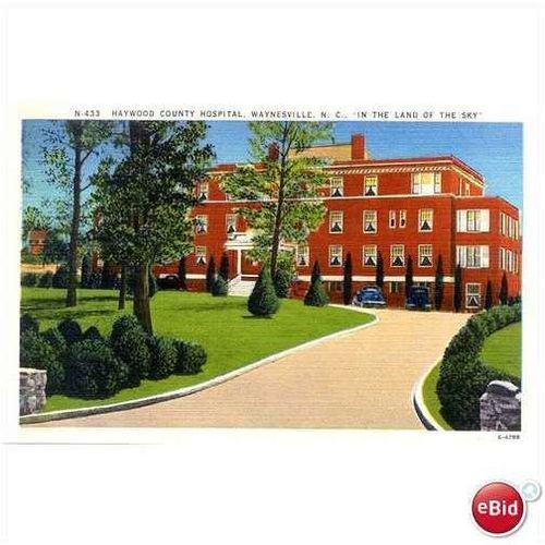 1940's Haywood County Hospital, Waynesville, N.C.