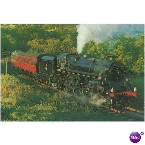 GB Postcard - 4- 6 - 0 - Class 4MT No. 75078.