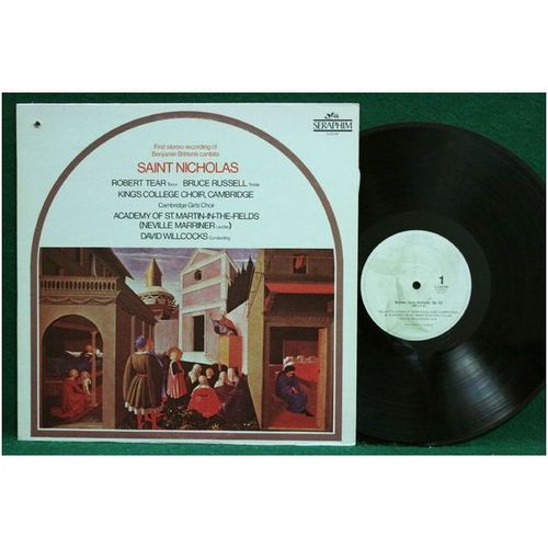 Tear/Russell/Willcoc ks - Britten: Saint Nicholas - S 60296 - NM