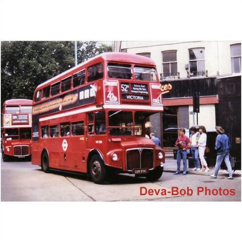 Bus Photo LT AEC Routemaster RM2136 CUV136C London Transport