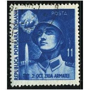 1951 Michel 1291 - #2 cancelled