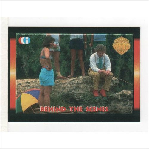 PROMO CARD - DOCTOR WHO SERIES 4 - D3 (1996)