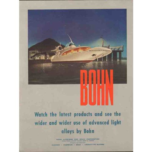 bohn aluminum brass corp 1947 wider advanced light alloys vintage ad