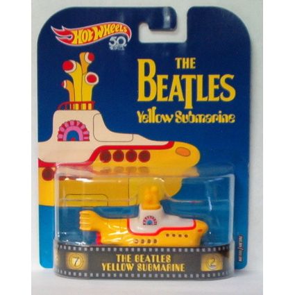 HOT WHEELS 50th Anniversary ' THE BEATLES YELLOW SUBMARINE ' (2018)