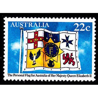 Australia 1981 QEII Flag 22c MNH Stamp