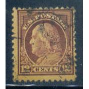 Used 512 12c Benjamin Franklin Average Plus M06489