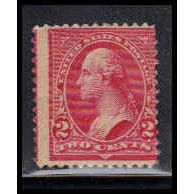 279B 2c George Washington Average MHR Misperfed K2536