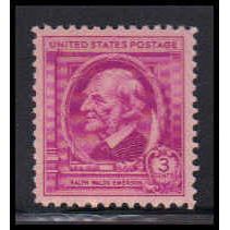 861 3c Ralph Emerson Fine Plus MNH KA2332