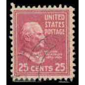 Used 829 25c William McKinley Fine M08093