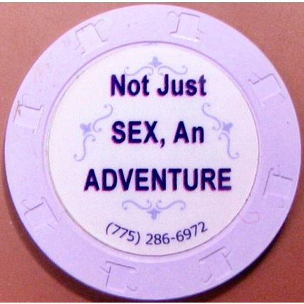 Moonlight Ranch. Brothel Casino Chip. Carson City, NV. BR13.