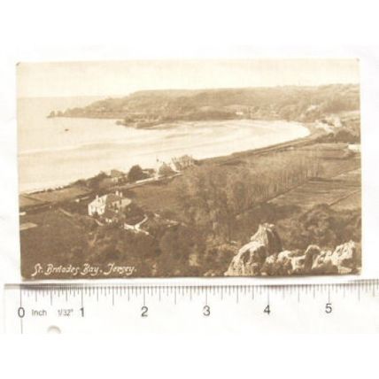 vintage postcard St Brelades Bay, Jersey