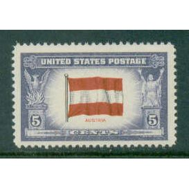919 5c Flag of Austria Fine MNH MA0011