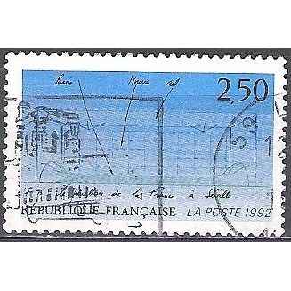 France 1992 Michel 2882 O Cote (2008) 1.00 € Exposition universelle Seville