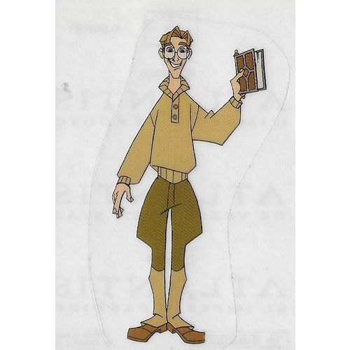 Panini's Disney's Atlantis: The Lost Empire Sticker Collection - Sticker: A