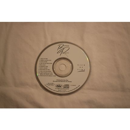 Bonnie Raitt 5" BMG Record Club CD Album-NICK OF TIME