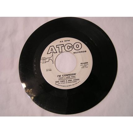 Nino Tempo & April Stevens Promo 45-TEA FOR TWO/I'M CONFESSIN'