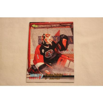 Paxton Schafer 1995 Classic Hockey Draft 95 NO. 41