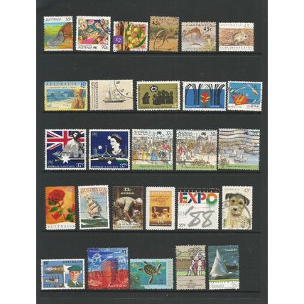 Australia A Selection of Used Commemorative Stamps (Selection 2)