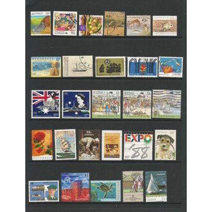 Australia A Selection of Used Commemorative Stamps (Selection 2)